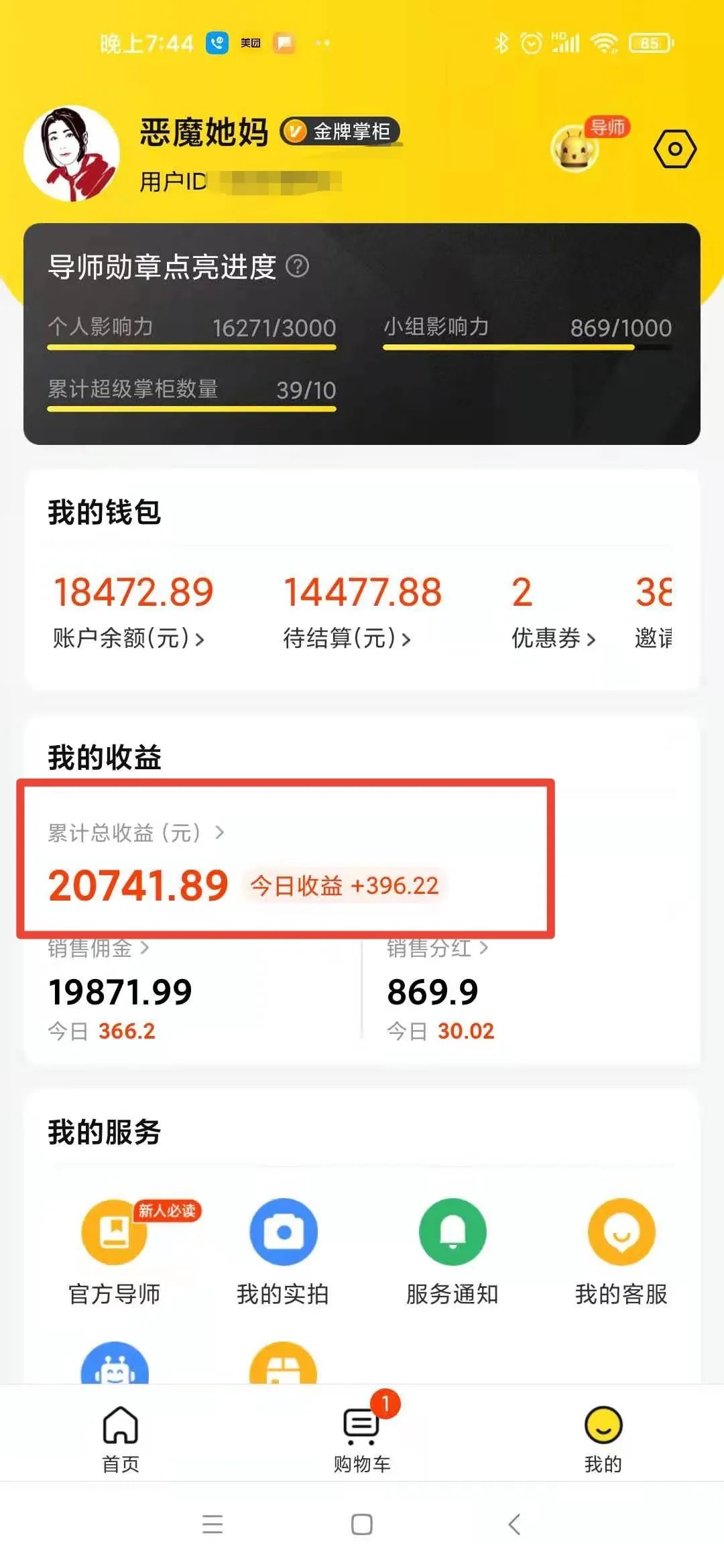 曾经的某社区团购平台全国冠军,如今的月入2万+的新人掌柜,我是恶魔她妈,为你分享我的转型之路